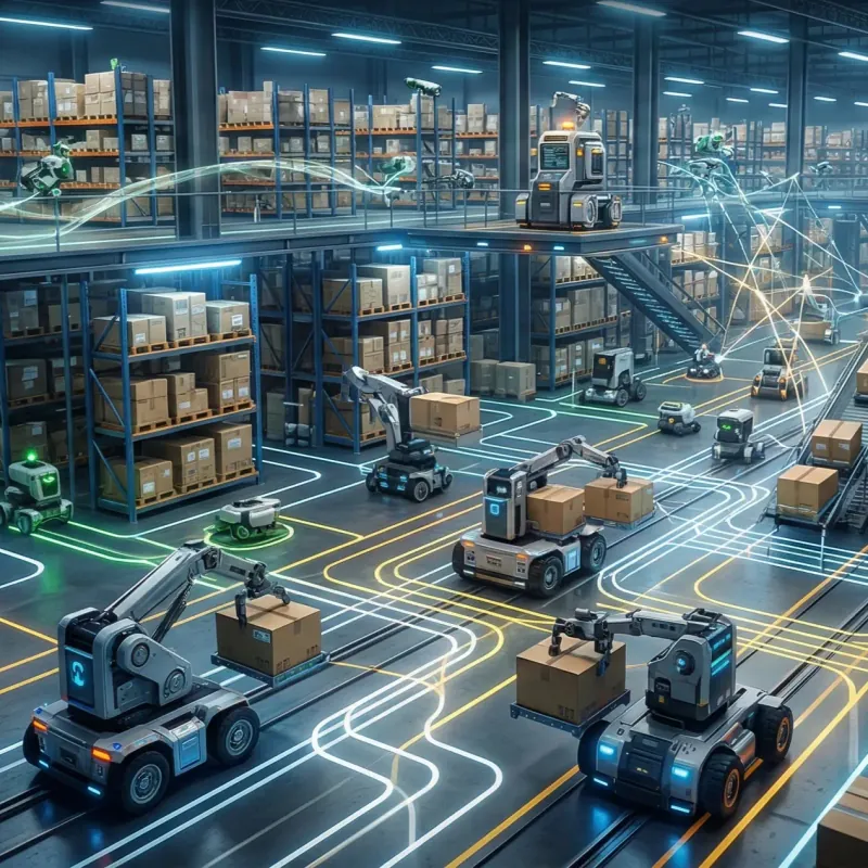 Warehouse Swarm Intelligence System